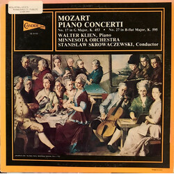 Wolfgang Amadeus Mozart / Walter Klien / Minnesota Orchestra / Stanislaw Skrowaczewski Piano Concerti Nos. 17 & 27 Vinyl LP USED