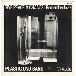 The Plastic Ono Band Give Peace A Chance Vinyl 7" USED