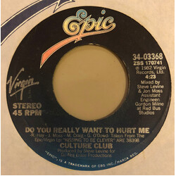 Culture Club Do You Really Want To Hurt Me Vinyl 7" USED