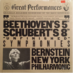 Ludwig van Beethoven / Franz Schubert / Leonard Bernstein / New York Philharmonic Beethoven: Symphony No. 5 In C Minor, Op. 67 / Schubert: Symphony No