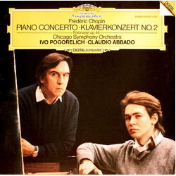 Frédéric Chopin / Chicago Symphony Orchestra / Ivo Pogorelich / Claudio Abbado Piano Concerto = Klavierkonzert No. 2 / Polonaise Op. 44 Vinyl LP USED
