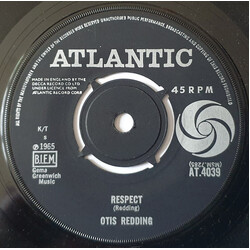 Otis Redding Respect / I've Been Loving You Too Long (To Stop Now) Vinyl 7" USED