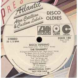The Trammps Disco Inferno / That's Where The Happy People Go Vinyl 12" USED