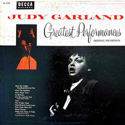 Judy Garland Greatest Performances Original Recordings Vinyl LP USED