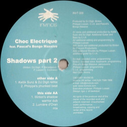 Choc Electrique / Pascal's Bongo Massive Shadows (Part 2) Vinyl 12" USED
