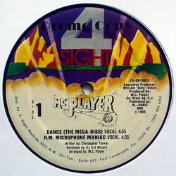 MC Player Dance (The Mega-Diss) Vinyl 12" USED