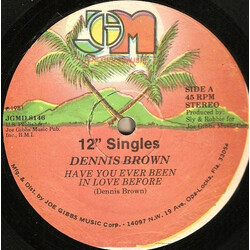 Dennis Brown Have You Ever Been In Love Before Vinyl 12" USED