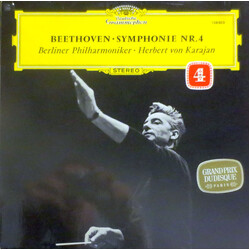 Ludwig Van Beethoven / Berliner Philharmoniker / Herbert von Karajan Symphonie Nr. 4 Vinyl LP USED