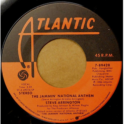 Steve Arrington The Jammin' National Anthem Vinyl 7" USED