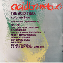 Various Acid Trax Volume 2 Vinyl LP USED
