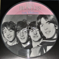 The Beatles Lady Madonna Vinyl 7" USED