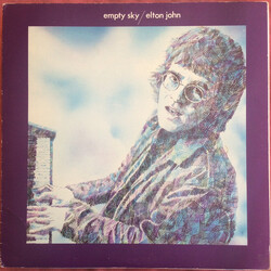 Elton John Empty Sky Vinyl LP USED