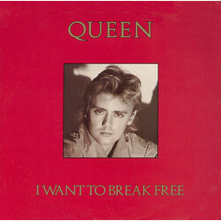 Queen I Want To Break Free Vinyl 7" USED