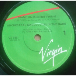 Orchestral Manoeuvres In The Dark Shame Vinyl 7" USED