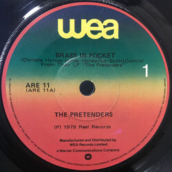 The Pretenders Brass In Pocket Vinyl 7" USED