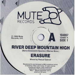 Erasure River Deep Mountain High / Ship Of Fools Vinyl 7" USED