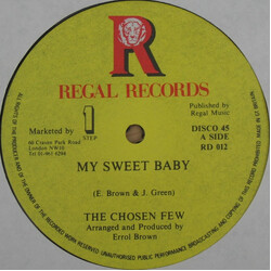 The Chosen Few My Sweet Baby Vinyl 12" USED
