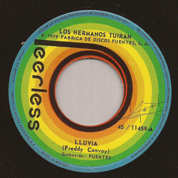 Los Hermanos Tuiran Lluvia / Cumbia Sobre El Agua Vinyl 7" USED