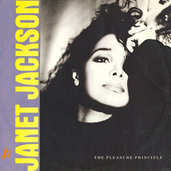 Janet Jackson The Pleasure Principle Vinyl 12" USED
