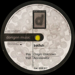 Inkfish Origin Unknown / Accelerator Vinyl 12" USED