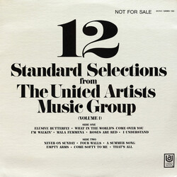 Various 12 Standard Selections From The United Artists Music Group (Volume 1) Vinyl LP USED