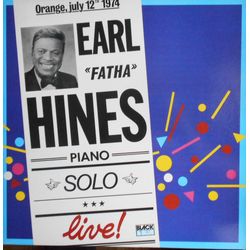 Earl Hines Live In Orange Vinyl LP USED