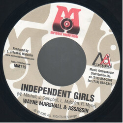 Wayne Marshall / Assassin / Kid Kurrupt Independent Girls / Any Gal Vinyl 7" USED