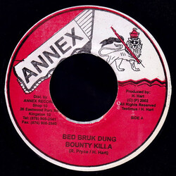 Bounty Killer Bed Bruk Dung Vinyl 7" USED