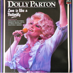Dolly Parton Love Is Like A Butterfly Vinyl LP USED