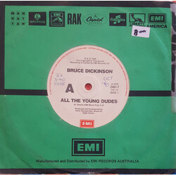 Bruce Dickinson All The Young Dudes Vinyl 7" USED