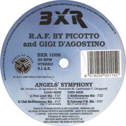 R.A.F. By Picotto / Gigi D'Agostino Angels' Symphony VINYL 12" USED