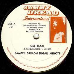 Sammy Dread / Sugar Minott Get Flatt / Confusion Vinyl 12" USED