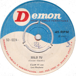Clan 91 / Los Rockets (2) Diselo A La Lluvia / Sólo Tú Vinyl 7" USED