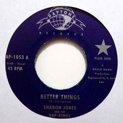 Sharon Jones & The Dap-Kings Better Things / Window Shopping Vinyl 7" USED