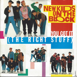 New Kids On The Block You Got It (The Right Stuff) Vinyl 7" USED