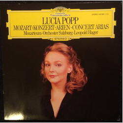 Wolfgang Amadeus Mozart / Lucia Popp / Das Mozarteum Orchester Salzburg / Leopold Hager Konzert-Arien • Concert Arias Vinyl LP USED