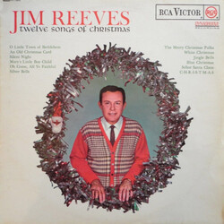 Jim Reeves Twelve Songs Of Christmas Vinyl LP USED