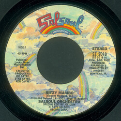 The Salsoul Orchestra Ritzy Mambo Vinyl 7" USED