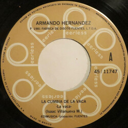 Armando Hernández La Cumbia De La Vaca Vinyl 7" USED