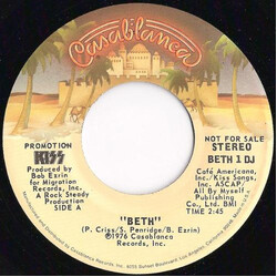 Kiss Beth Vinyl 7" USED