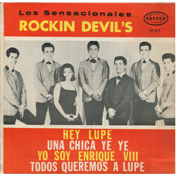 Los Rockin Devils Hey Lupe Vinyl 7" USED