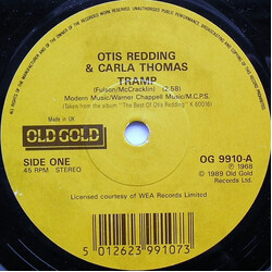 Otis Redding / Carla Thomas Tramp Vinyl 7" USED