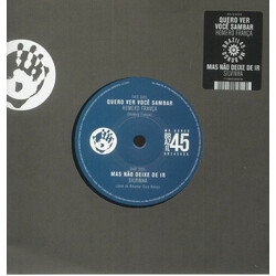 Homero França / Silvinha Araújo Quero Ver Você Sambar / Mas Não Deixe De Ir Vinyl 7" USED