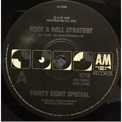 38 Special (2) Rock & Roll Strategy Vinyl 7" USED