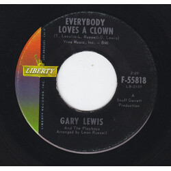 Gary Lewis & The Playboys Everybody Loves A Clown Vinyl 7" USED