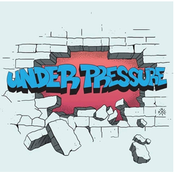 Under Pressure (7) Vicious Bite & Vengeance Demo Vinyl LP USED