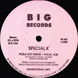 Kenny Simmons Poka Dot Bikini Vinyl 12" USED