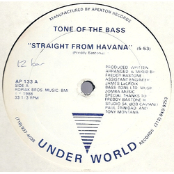 Tone Of The Bass Straight From Havana Vinyl 12" USED