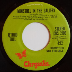 Jethro Tull Minstrel In The Gallery Vinyl 7" USED