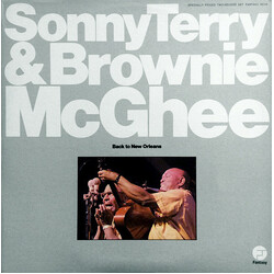 Sonny Terry & Brownie McGhee Back To New Orleans Vinyl 2 LP USED